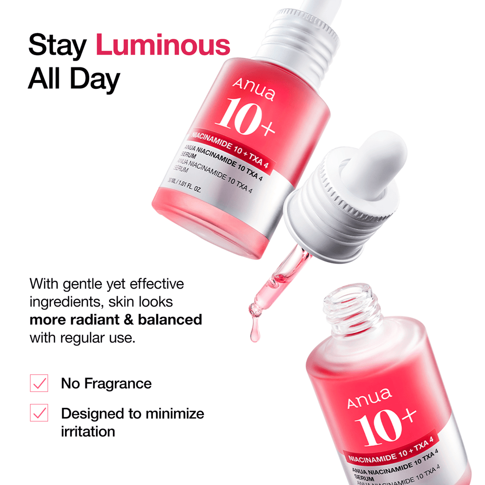ANUA 10% Niacinamide + 4% Tranexamic Acid Serum (30ml)