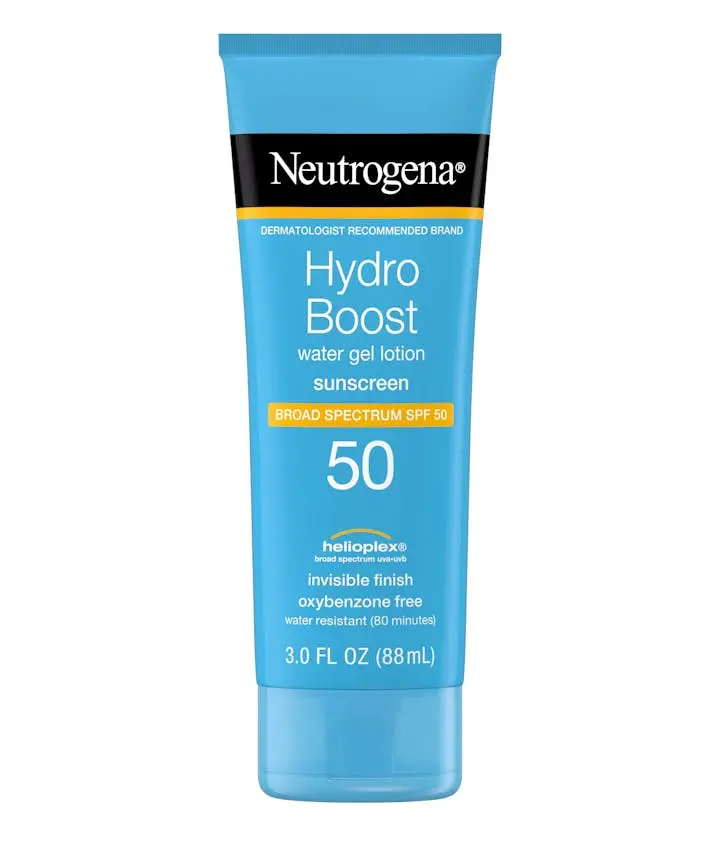 Neutrogena Hydro Boost Water Gel Sunscreen SPF 50 in Ethiopia. Lightweight, hydrating sunscreen with broad-spectrum UVA/UVB protection. Free delivery in Addis Ababa. Call +251929419111.