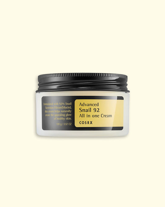 COSRX Advanced Snail 92 All In One Cream – nourishing moisturizer with snail mucin, available in Ethiopia