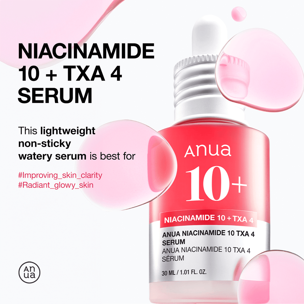 ANUA 10% Niacinamide + 4% Tranexamic Acid Serum  (30ml)